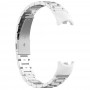 For Xiaomi Mi Band 8 1 Pair PC Plastic Watch Band Connector(White)