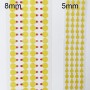 Pro iPhone / Huawei / OPPO / Xiaomi 100ks/Sada 8mm fotoaparátu Face ID Dot Matrix Protection Sticker