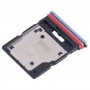 For Xiaomi Poco X4 GT SIM Card Tray + SIM Card Tray / Micro SD Card Tray (Blue)
