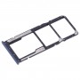 For Xiaomi Redmi 12C SIM Card Tray + SIM Card Tray + Micro SD Card Tray (Blue)