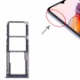 For Xiaomi Redmi 12C SIM Card Tray + SIM Card Tray + Micro SD Card Tray (Blue)