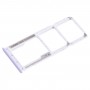 For Xiaomi Poco C55 SIM Card Tray + SIM Card Tray + Micro SD Card Tray (Purple)