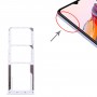 For Xiaomi Poco C55 SIM Card Tray + SIM Card Tray + Micro SD Card Tray (Purple)