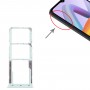 For Xiaomi Redmi A2 SIM Card Tray + SIM Card Tray + Micro SD Card Tray (Green)