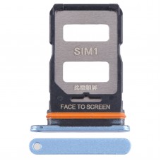 Xiaomi Redmi Note 12T Pro SIM-kártya tálca + SIM-kártya tálca (kék) számára