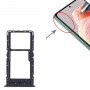 Pro Xiaomi Redmi 12 4G přihrádka na SIM kartu + přihrádka na SIM kartu / přihrádka na Micro SD kartu (černá)