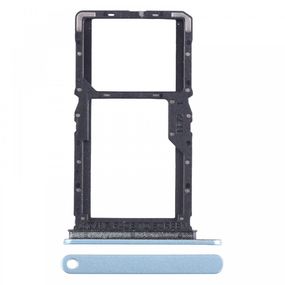 For Xiaomi Note 13 SIM Card Tray + SIM / Micro SD Card Tray (Blue)