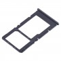 För Xiaomi Redmi Note 12 5G SIM-kortfack + SIM / Micro SD-kortfack (svart)