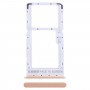 For Xiaomi Redmi Note 12 5G SIM Card Tray + SIM / Micro SD Card Tray (Pink)