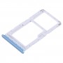 For Xiaomi Redmi Note 12 5G SIM Card Tray + SIM / Micro SD Card Tray (Blue)