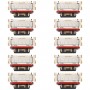 Para Xiaomi Redmi K60 10 PCS Conector de puerto de carga