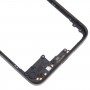 Dla Xiaomi Redmi 12 4G Oryginalna obudowa przednia Ramka LCD Płyta ramkowa (czarna)