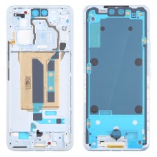 Pour Xiaomi Civi 4 Pro, boîtier avant d'origine, cadre LCD, plaque de lunette (bleu)