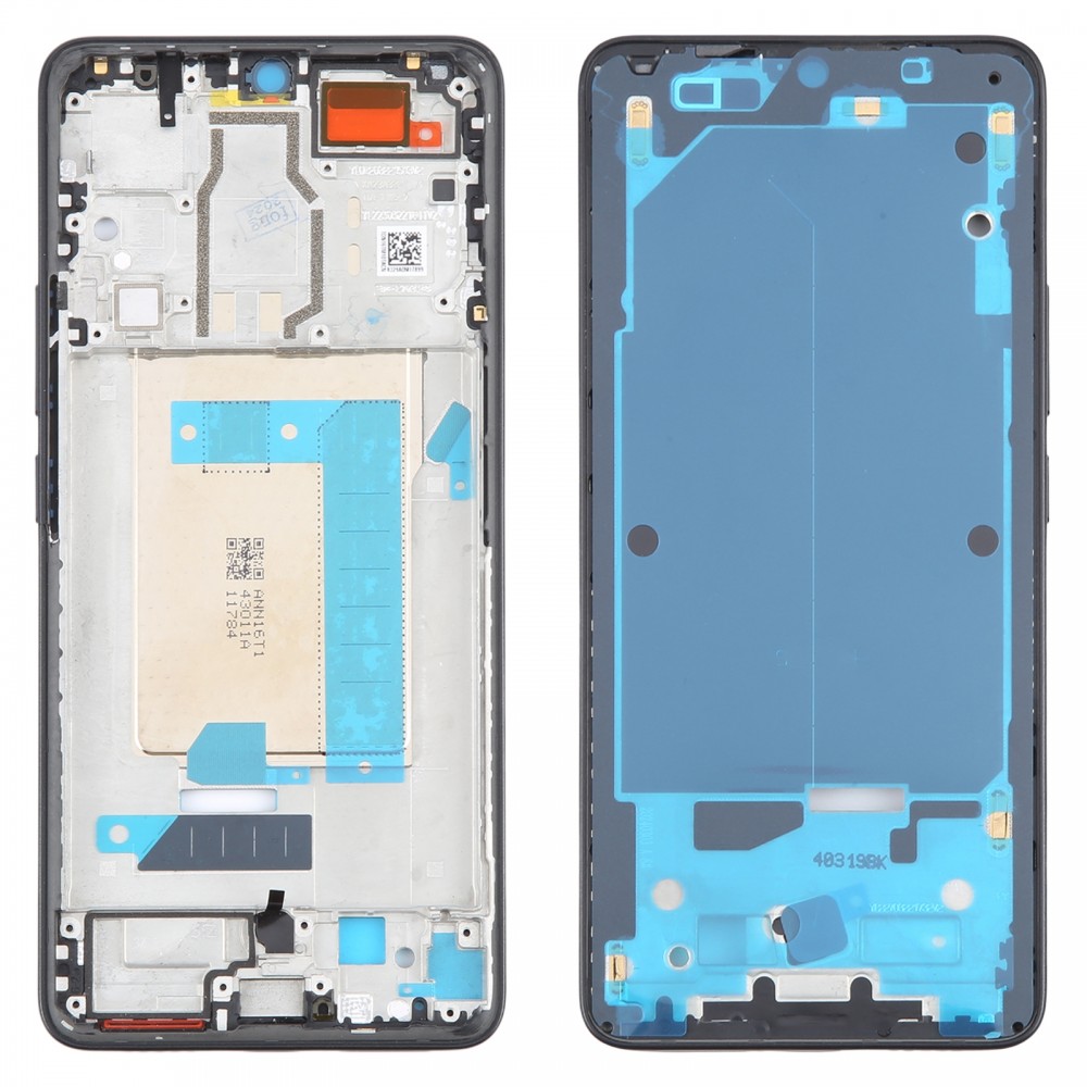 Pro Xiaomi Poco F6 Originální přední kryt Rámeček LCD rámu (černý)