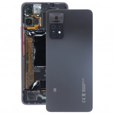 For Xiaomi Redmi Note 11 Pro+ 5G India Original Battery Back Cover with Camera Lens Cover(Black)