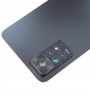 For Xiaomi Redmi Note 11 Pro+ 5G India Original Battery Back Cover with Camera Lens Cover(Black)