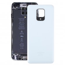 Xiaomi Redmi Note 9 Pro Max OEM lasiakun takakansi (valkoinen)