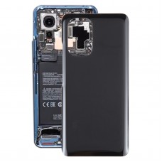 За Xiaomi Mi 11i 5G OEM стъклен заден капак на батерията (черен)