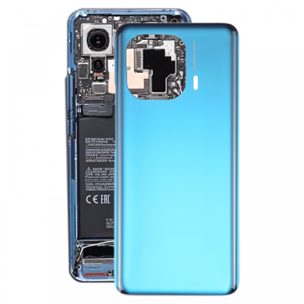 För Xiaomi Mi 11 Pro batteribaksida (blå)