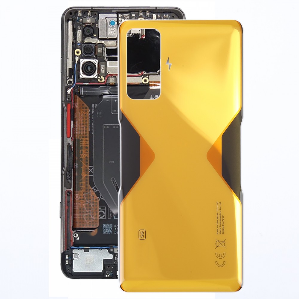 Pro Xiaomi Poco F4 GT OEM zadní kryt baterie (žlutý)
