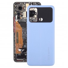 Pour Xiaomi Poco C55 Cache arrière de batterie d'origine (bleu)