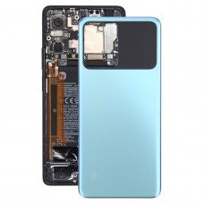 Pour Xiaomi Poco X5 Pro Couvercle arrière de la batterie d'origine (bleu)