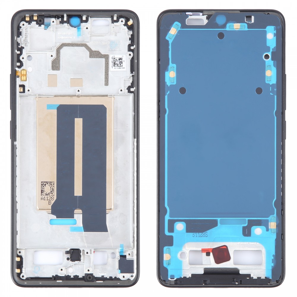 Pour Xiaomi Redmi K70E boîtier avant d'origine plaque de cadre LCD (noir)