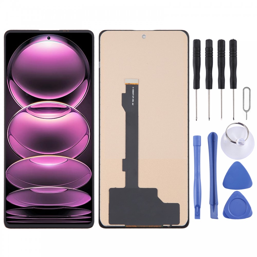 TFT LCD Screen For Xiaomi Redmi Note 12 Pro+ with Digitizer Full Assembly, Not Supporting Fingerprint Identification