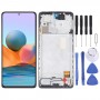 Écran LCD en matériau OLED pour Xiaomi Redmi Note 10 Pro, assemblage complet de numériseur indien avec cadre