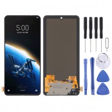 Per Xiaomi Black Shark 5 RS Schermo LCD in materiale OLED con digitalizzatore assemblaggio completo