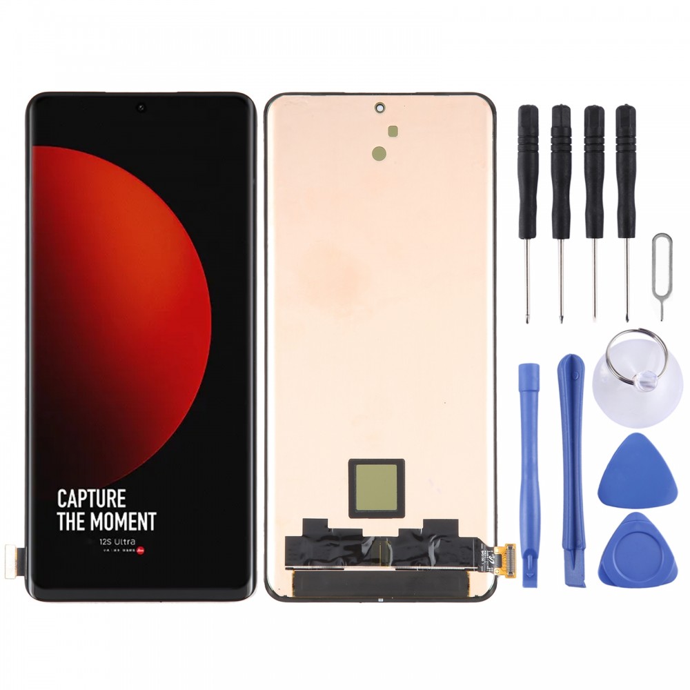 Xiaomi Mi 12s ウルトラ LTPO AMOLED 素材オリジナル LCD スクリーンとデジタイザー完全アセンブリ