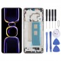 Dla Xiaomi Redmi K60 Pro Oryginalny materiał OLED Digitizer ekranu LCD Pełny montaż z ramką (srebrny)