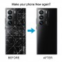 Pro ZTE Axon A41 Ultra 5G Glass zadní kryt baterie (šedý)
