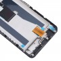 ZTE Blade V50 Vita 8550 LCD képernyős digitalizálóhoz, teljes összeszerelés kerettel (fekete)
