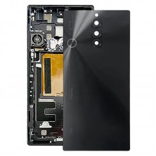 ZTE Nubia Red Magic 8S Pro / 8S Pro+ eredeti üveg akkumulátoros hátlaphoz kameralencsével (fekete)