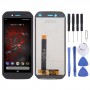 למסך LCD CAT S32 עם הרכבה מלאה של Digitizer