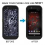 למסך LCD CAT S32 עם הרכבה מלאה של Digitizer