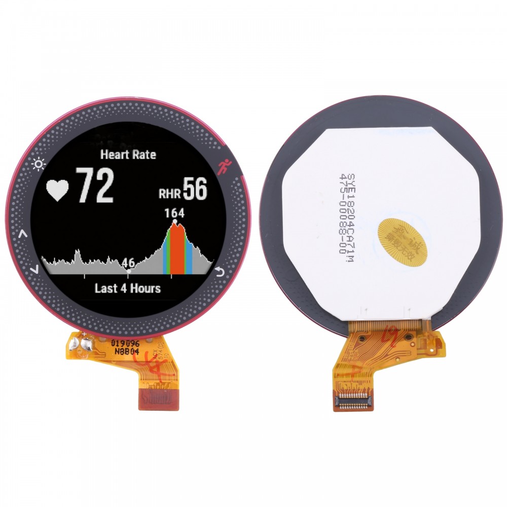РК-екран і дигітайзер у повній комплектації для Garmin Forerunner 235 (червоний)