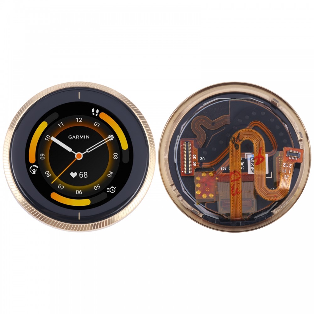 适用于 Garmin Venu 原装液晶屏带数字转换器完整组件（金色）