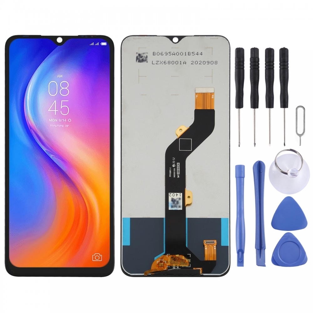 Pour écran LCD OEM Itel P38 avec assemblage complet de numériseur