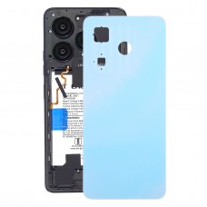 itel P55 オリジナルバッテリーバックカバー (ブルー) 