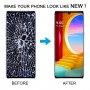 För LG K33 Original LCD-skärm med digitaliserare full montering
