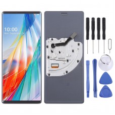 For LG Wing 5G Original LCD Screen With Digitizer Full Assembly with Frame