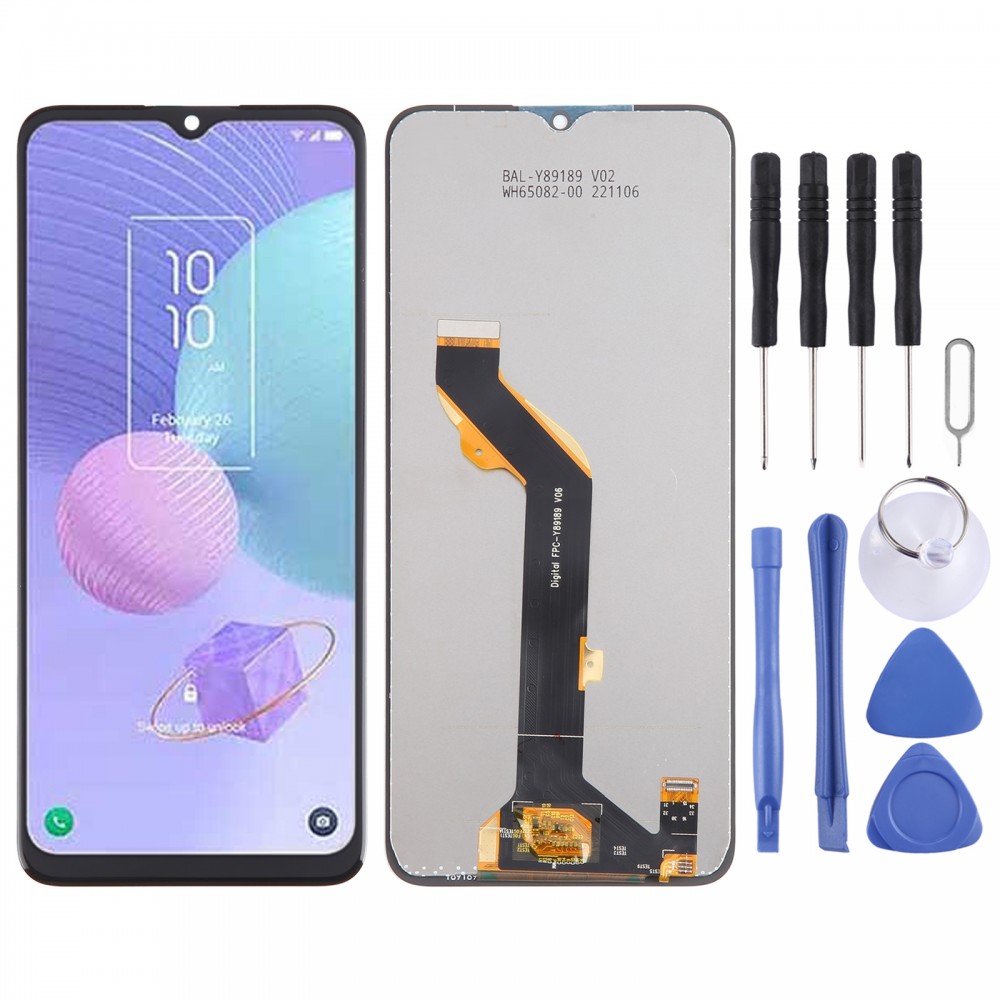 מסך LCD OEM עבור TCL 405 עם הרכבה מלאה של Digitizer