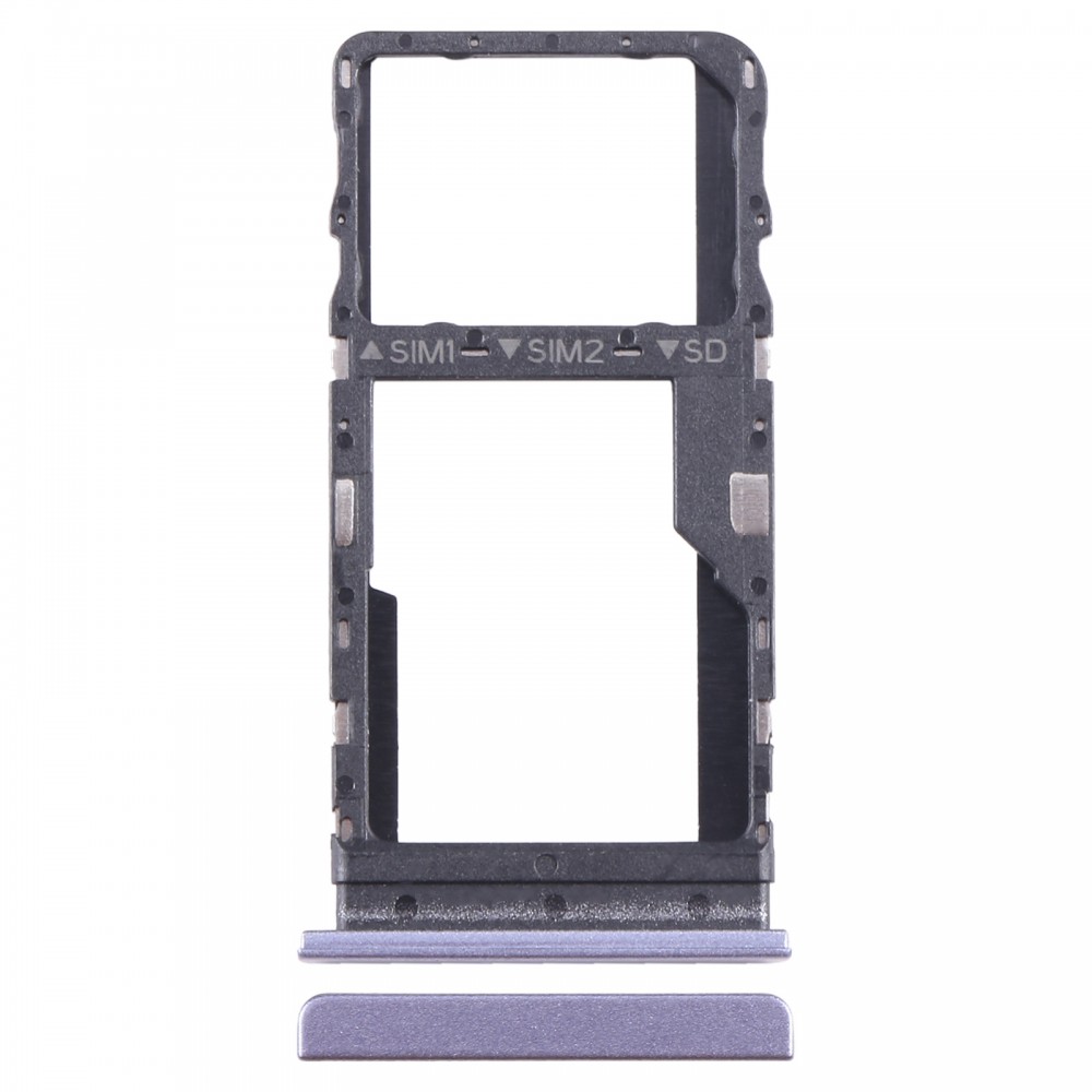 Do oryginalnej tacy na kartę SIM + Micro SD TCL 40 SE (fioletowa)