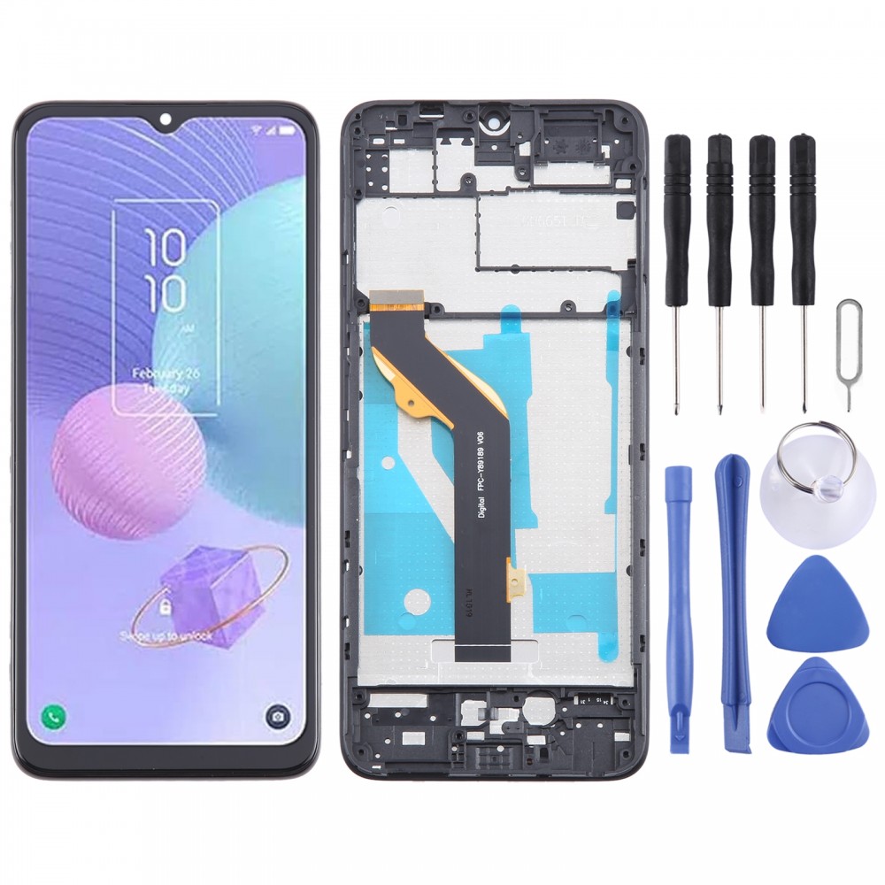Para pantalla LCD OEM TCL 405 T506D con ensamblaje completo de digitalizador