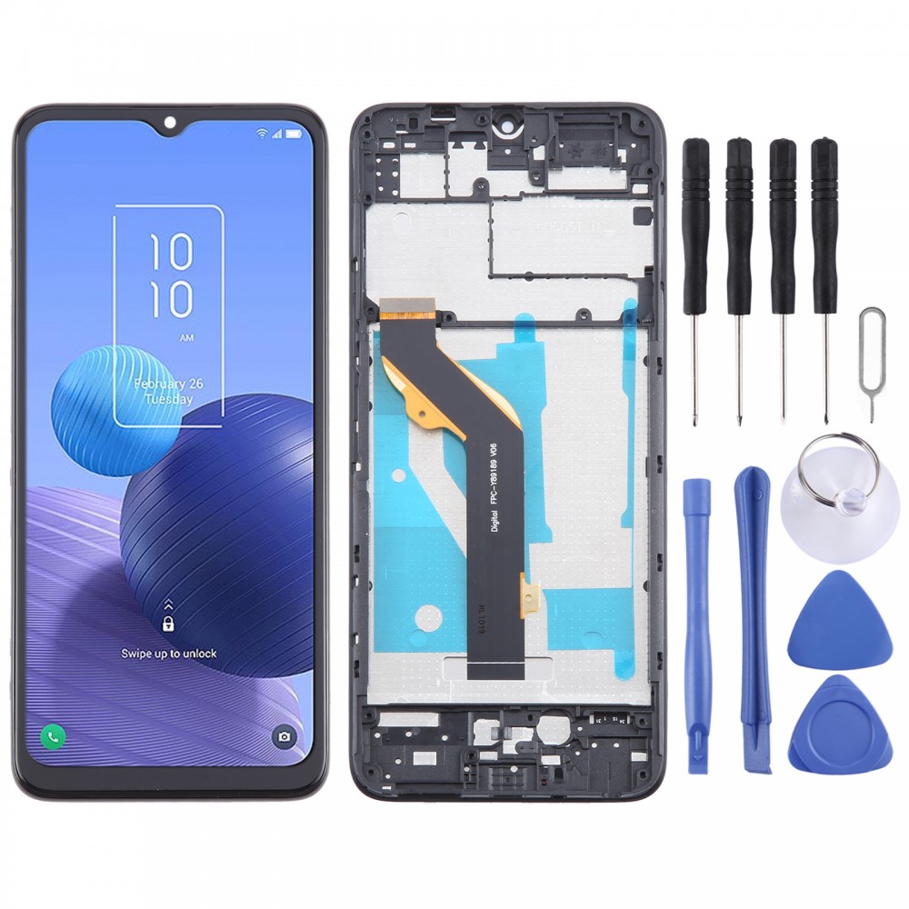 Do ekranu LCD OEM TCL 408 T507D1 z pełnym montażem Digitizer