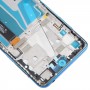 TCL 20 5G OEM LCD képernyős digitalizálóhoz, teljes összeállítás kerettel (kék)