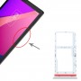 Pro TCL Tab 10 5G 9183G přihrádka na SIM kartu + přihrádka na kartu Micro SD (bílá)