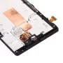 LCD Display + Touch Panel Frame Nokia Lumia 1520 (Black)